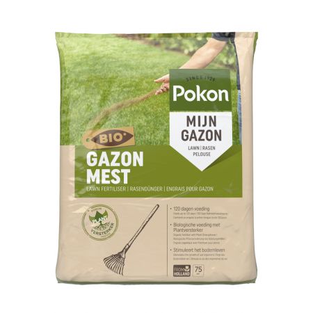 Pokon Bio Gazonmest 5kg voor 75m² - afbeelding 1