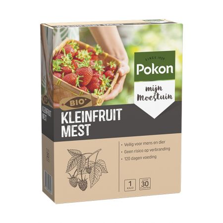 Pokon Bio Kleinfruit Mest 1kg - afbeelding 1