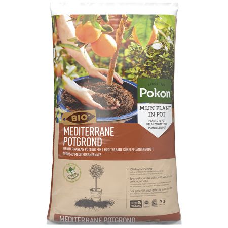 Pokon Bio Potgrond Mediterrane Planten 30L - afbeelding 1