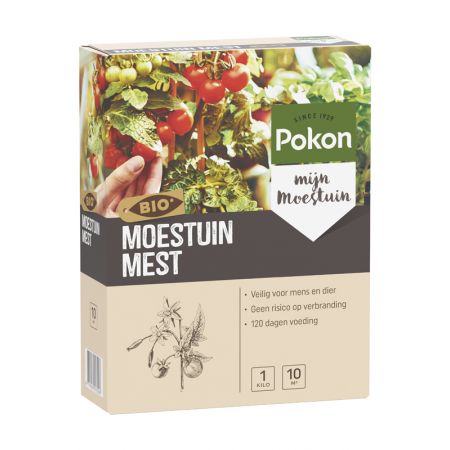 Pokon Bio Moestuin Mest 1kg - afbeelding 1