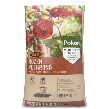 Pokon Bio Potgrond Rozen 30L - afbeelding 1