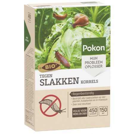 Pokon Bio Tegen Slakken Korrels 450gr - afbeelding 1