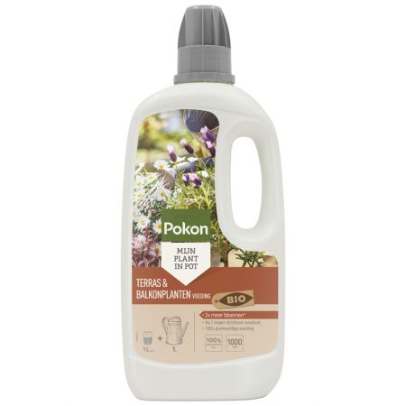 Pokon Bio Terras & Balkon Planten Voeding 1L - afbeelding 1