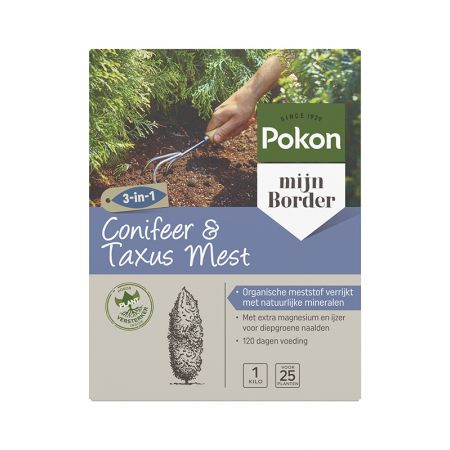 Pokon Conifeer & Taxus Mest 1kg - afbeelding 1