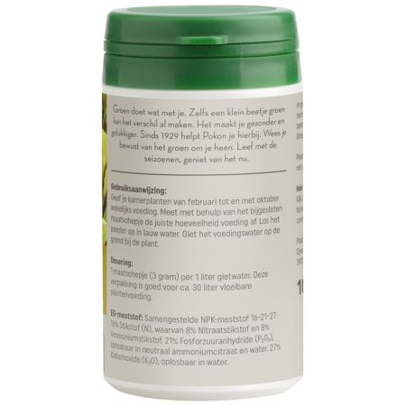 Pokon Kamerplanten Voeding Poeder 100g - afbeelding 2