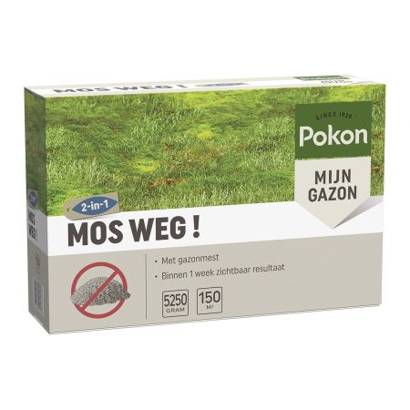 Pokon Mos Weg! 5,25kg voor 150m² - afbeelding 1