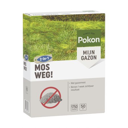 Pokon Mos Weg! 1,75kg voor 50m² - afbeelding 1