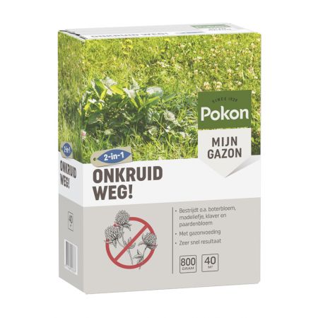 Pokon Onkruid Weg! 800gr voor 40m² - afbeelding 1