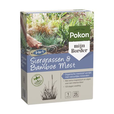 Pokon Siergrassen & Bamboe Mest 1kg - afbeelding 1