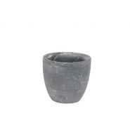 Pot Anne blue stone D14 H13