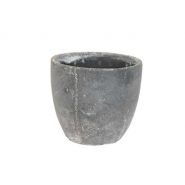 Pot Anne blue stone D18 H17