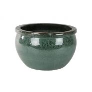 Pot Bavaria marble green D34 H20