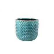 Pot Bolino turquoise D14 H13