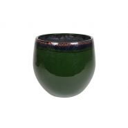 Pot Charlotte green D30 H26