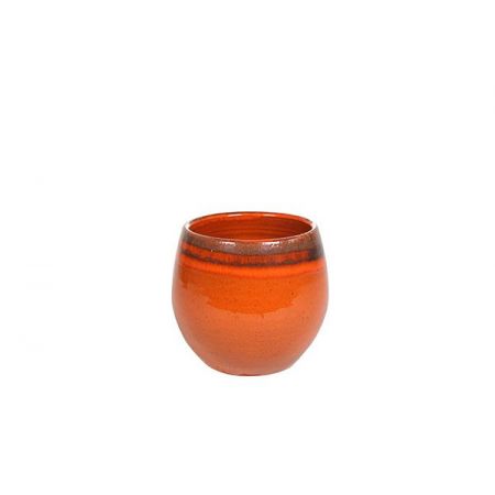 Pot Charlotte orange D15 H13