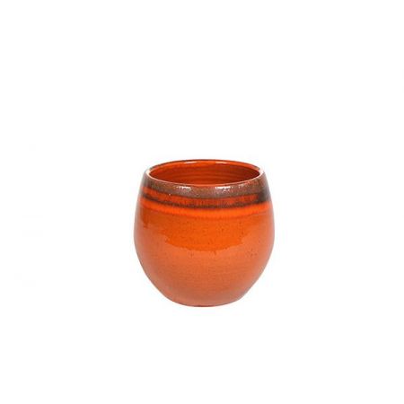 Pot Charlotte orange D19 H16