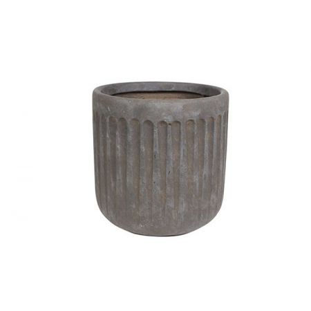 Pot Duncan taupe D28 H29