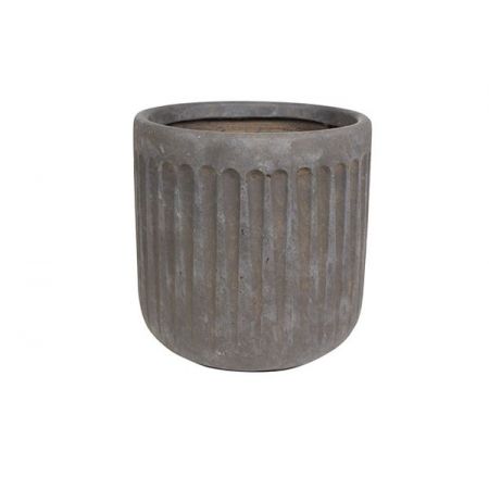 Pot Duncan taupe D36 H37