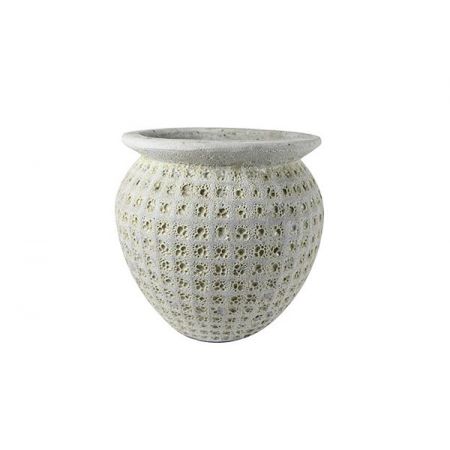 Pot Globe bianco D38 H34