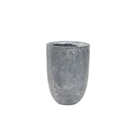 Pot hoog Anne blue stone D16 H22