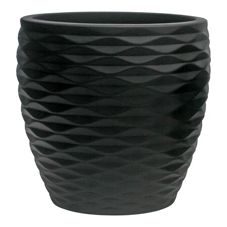 Pot Matt black − Ø 43 x H 41 cm