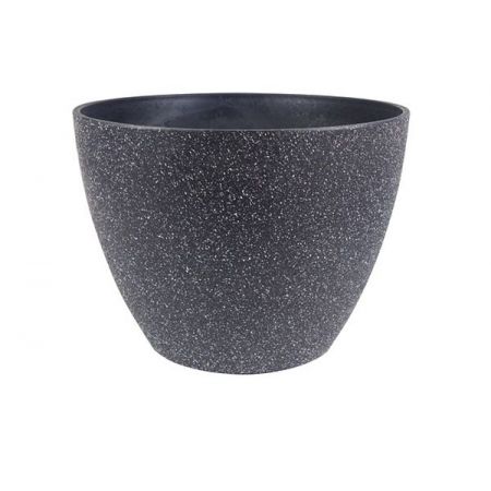 Pot Nova terrazzo black D43 H33