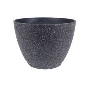 Pot Nova terrazzo black D43 H33