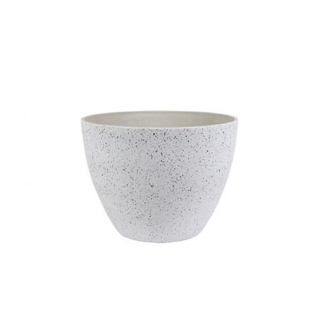 Pot Nova terrazzo white D22 H17