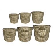 Pot set van 6 Jula zwart D40 H35