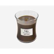 WoodWick Amber & Incense Medium Candle - afbeelding 1