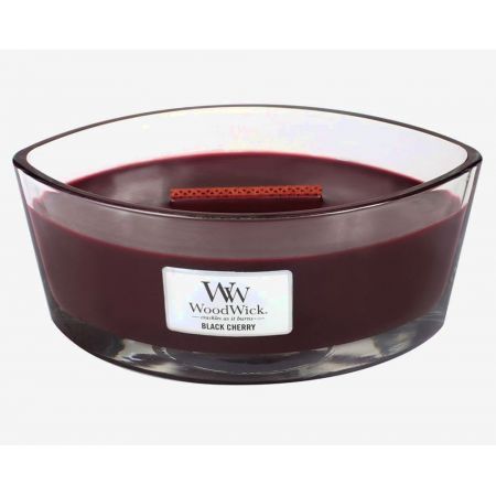 WoodWick Black Cherry Ellipse Candle