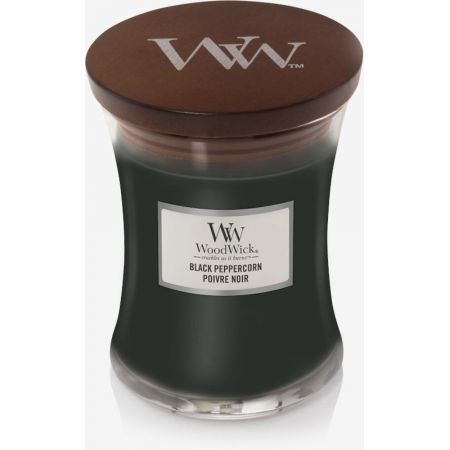 WoodWick Black Peppercorn Medium Candle