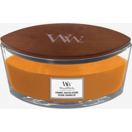 WoodWick Caramel Toasted Sesame Ellipse Candle