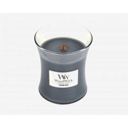 WoodWick Evening Onyx Medium Candle - afbeelding 1