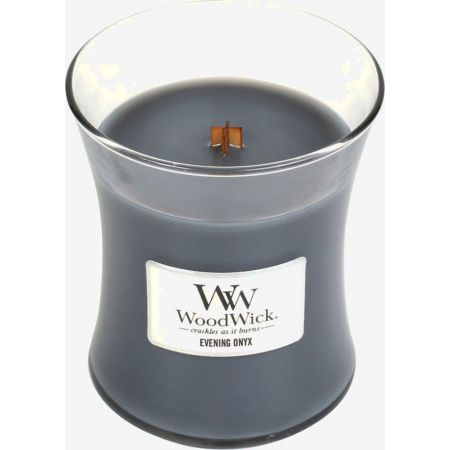 WoodWick Evening Onyx Medium Candle - afbeelding 2