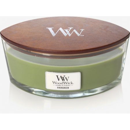 WoodWick Evergreen Ellipse Candle - afbeelding 2