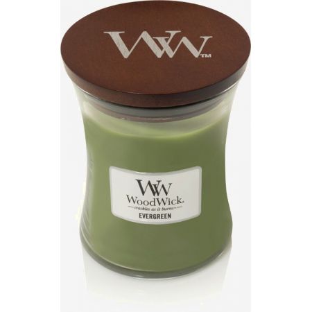 WoodWick Evergreen Medium Candle - afbeelding 2