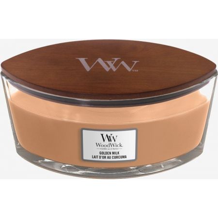 WoodWick Golden Milk Ellipse Candle