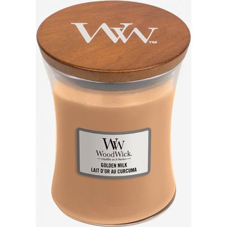 WoodWick Golden Milk Medium Candle