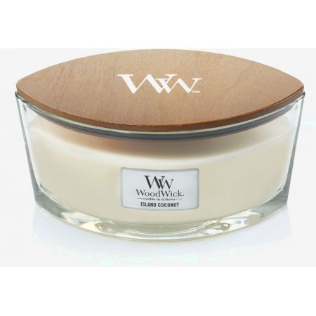 WoodWick Island Coconut Ellipse Candle - afbeelding 2