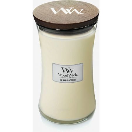 WoodWick Island Coconut Large Candle - afbeelding 2