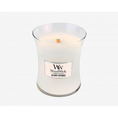 WoodWick Island Coconut Medium Candle - afbeelding 1