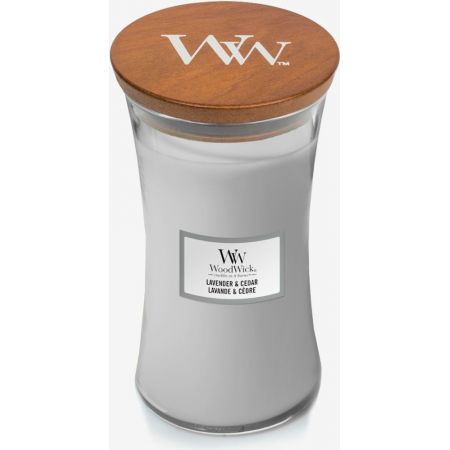 WoodWick Lavender & Cedar Large Candle