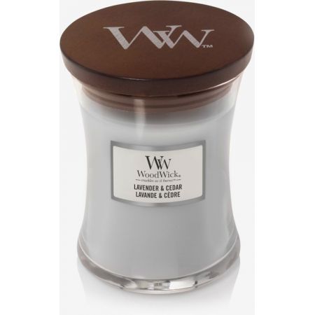 WoodWick Lavender & Cedar Medium Candle