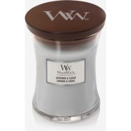 WoodWick Lavender & Cedar Medium Candle