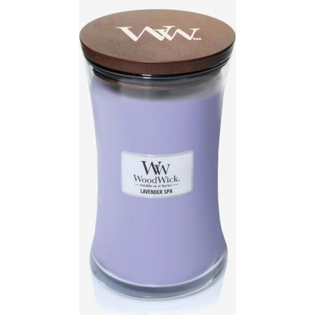 WoodWick Lavender Spa Large Candle - afbeelding 2