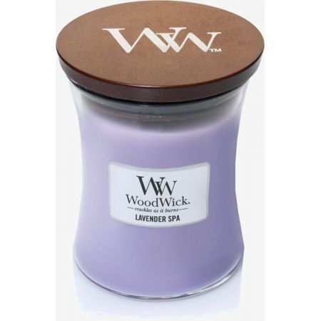 WoodWick Lavender Spa Medium Candle - afbeelding 2