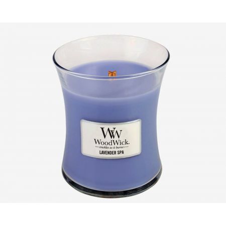 WoodWick Lavender Spa Medium Candle - afbeelding 1