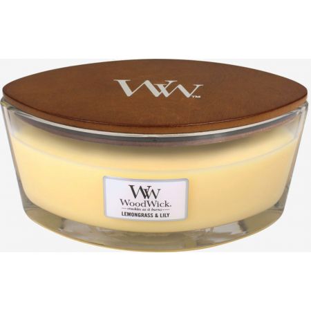 WoodWick Lemongrass & Lily Ellipse Candle