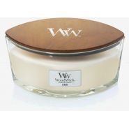 WoodWick Linen Ellipse Candle